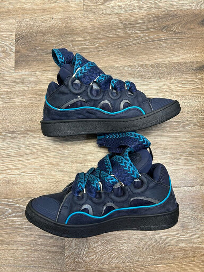 Preowned Lanvin Curb Navy Size 41