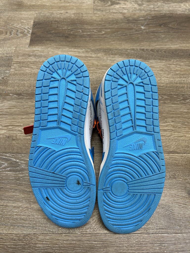 Preowned Jordan 1 Unc Off White Sz.9.5