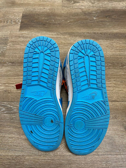 Preowned Jordan 1 Unc Off White Sz.9.5