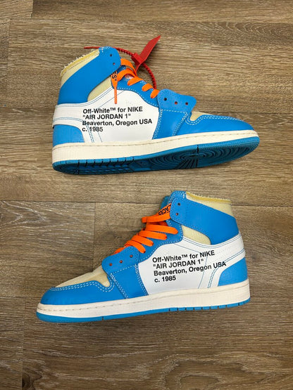 Preowned Jordan 1 Unc Off White Sz.9.5