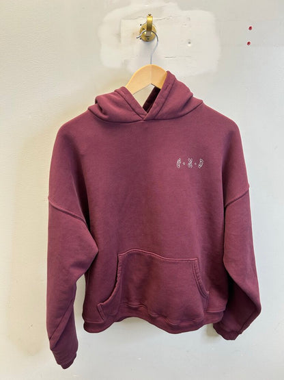 Preowned ERD Maroon Hoodie Size XS
