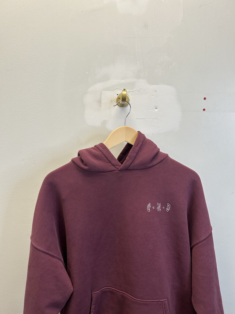 Preowned ERD Maroon Hoodie Size XS