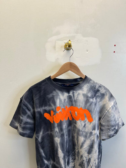 Preowned Louis Vuitton Tie Dye Tee Size XS