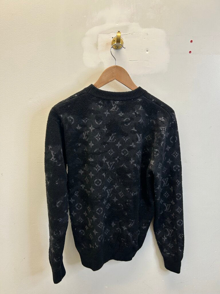 Preowned Louis Vuitton Monogram Camo Sweater Size XS