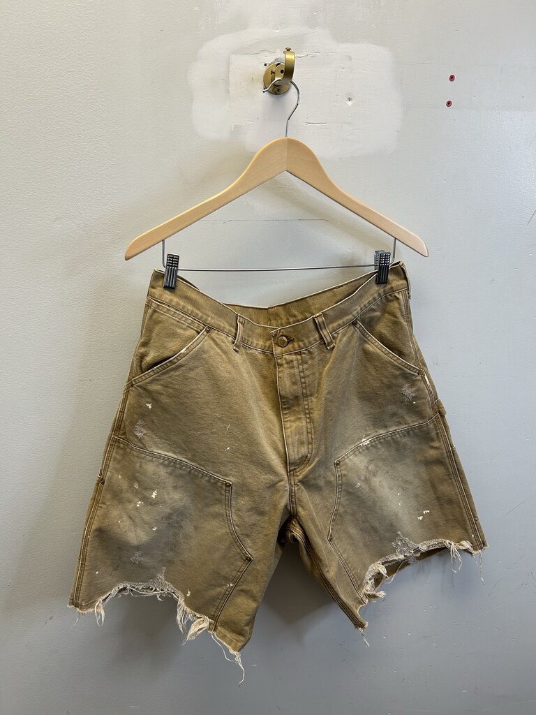 New Saint Michaels Brown Double Knee Carpenter Shorts sz.XL