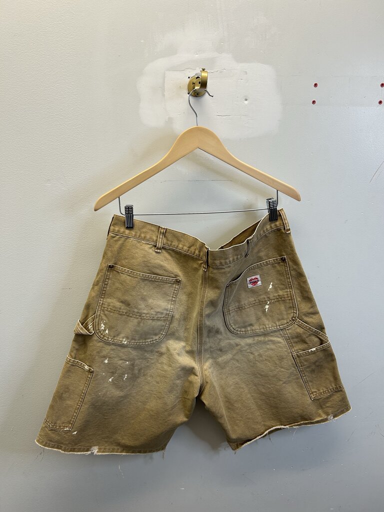 New Saint Michaels Brown Double Knee Carpenter Shorts sz.XL