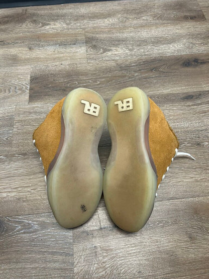 Preowned Erl Vamps Brown/Tan Sz. 8