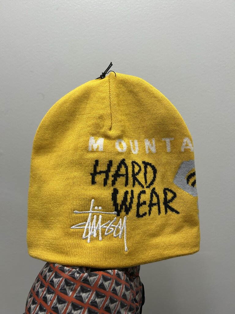 New Stussy Hard Wear Yellow Beanie