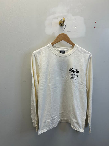 New Stussy Classic Gear Black Longsleeve sz.M