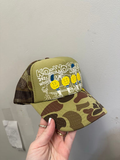 Preowned Kapital Camo Trucker Hat