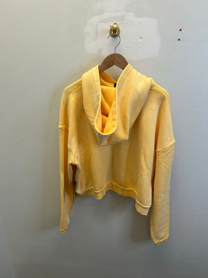 New GV Gallery Saffron Yellow Crop Hoodie Sz.XS