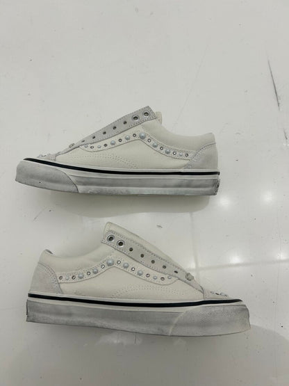 New Vans Pealized Pack White Size 6.5