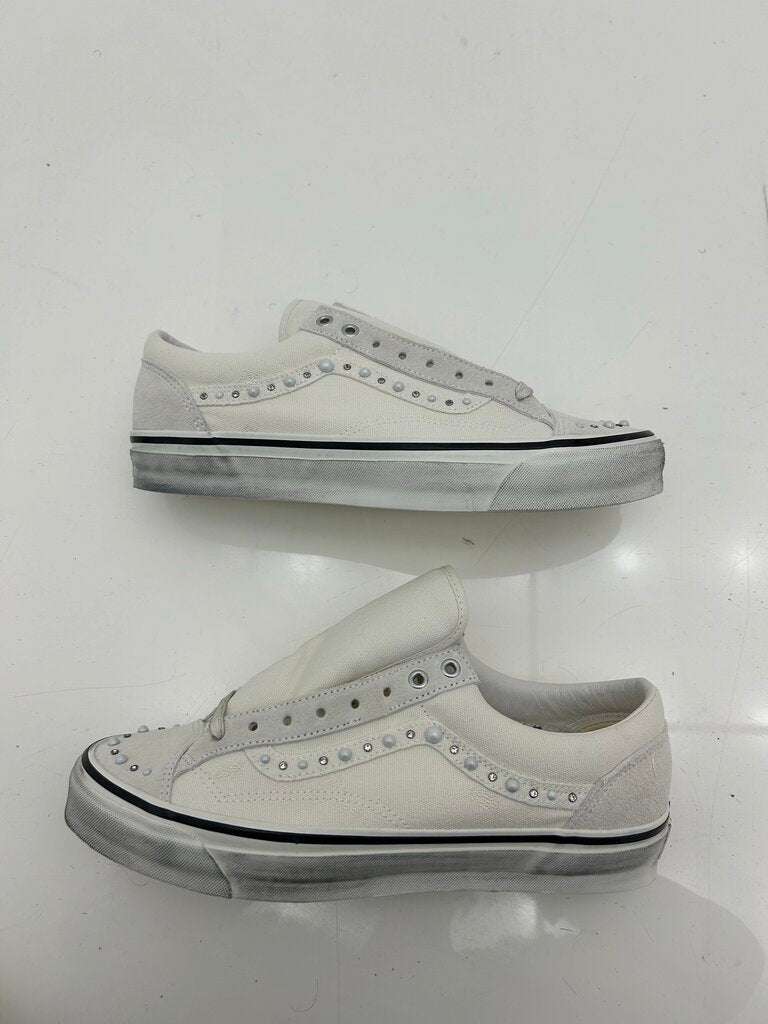New Vans Pearlized Pack White Sz. 12