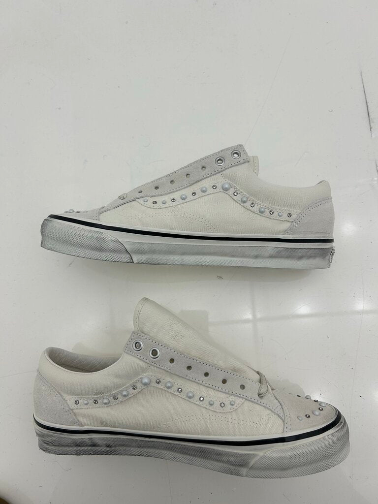 New Vans Pearlized Pack White Sz. 12