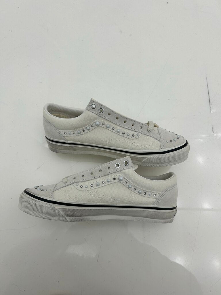 New Vans Pearlized Pack White Sz. 9