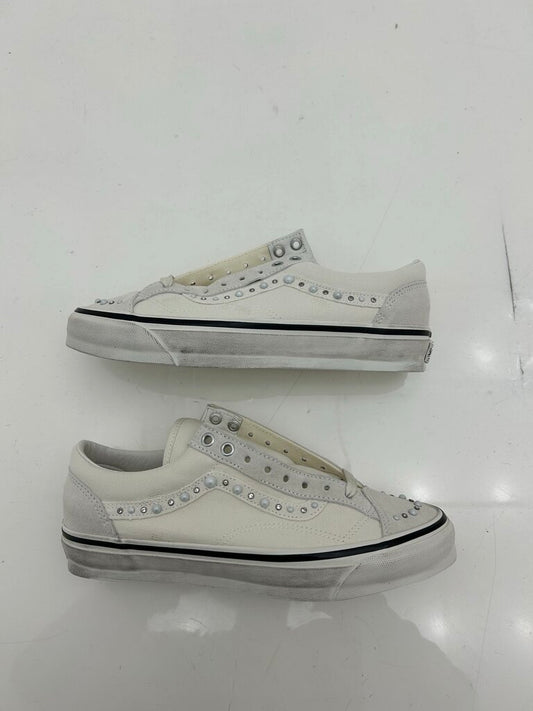 New Vans Pearlized Pack White Sz. 9