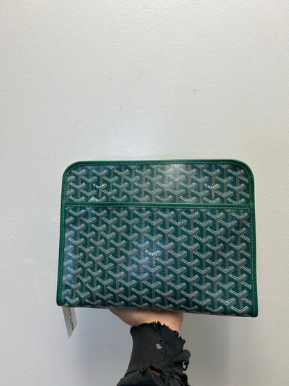 New Goyard Green Jouvence Toiletry GM