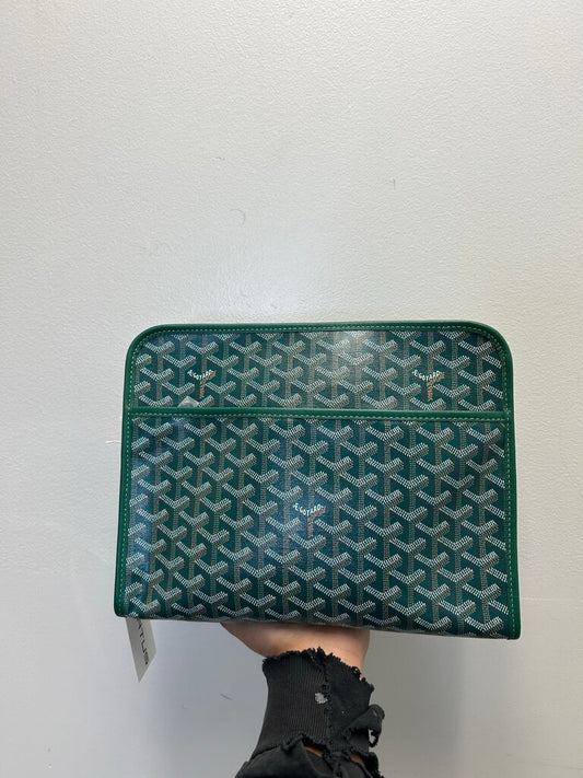 New Goyard Green Jouvence Toiletry GM