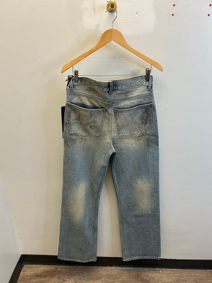 New Satoshi Mud Distressed Denim sz.34(Fits 32)