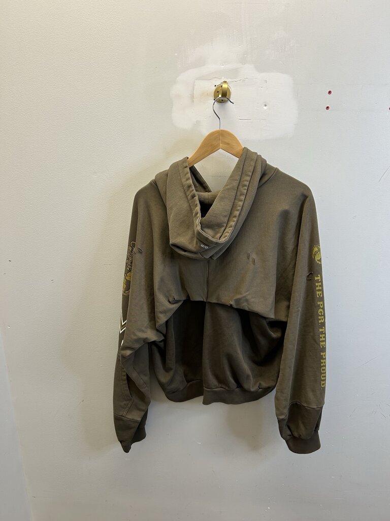 New Project GR MC Olive Green Zip Up sz.1