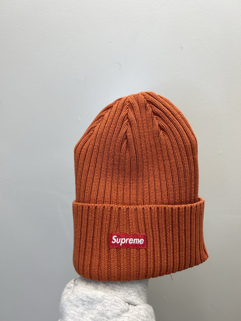 New Supreme Brown Red Small Bogo Beanie