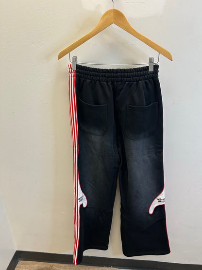New HMDD Black Red Stripe Sweats size XL