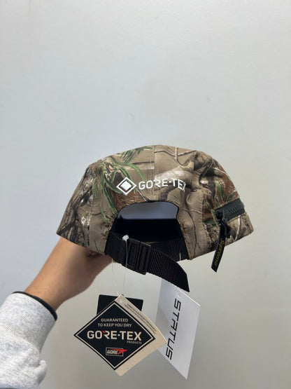 New Supreme Camo Nylon Zipper Camp Cap