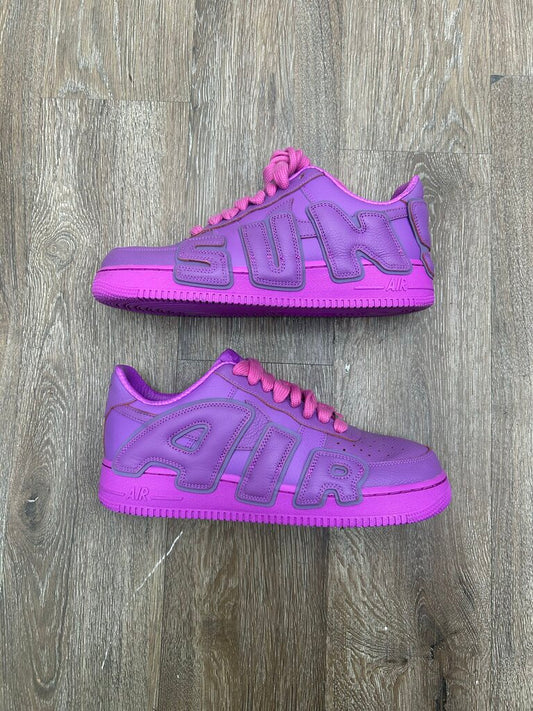 Preowned Nike AF1 CPFM Fuchsia size 10(no box)