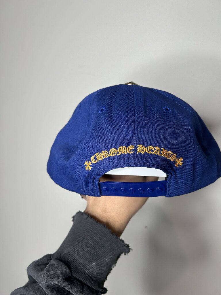 New Chrome Heart Blue Yellow Baseball Hat