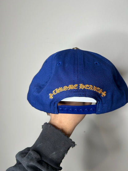 New Chrome Heart Blue Yellow Baseball Hat