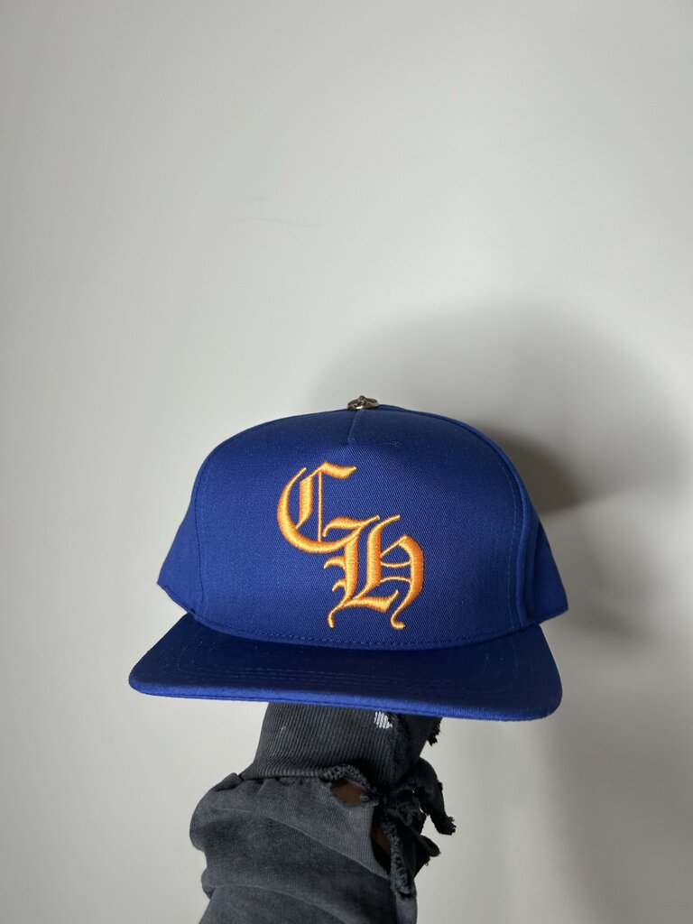 New Chrome Heart Blue Yellow Baseball Hat