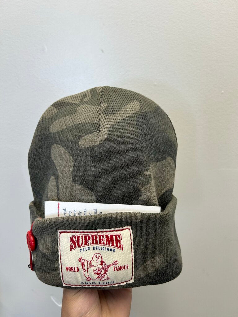 New Supreme True Religion Camo Beanie