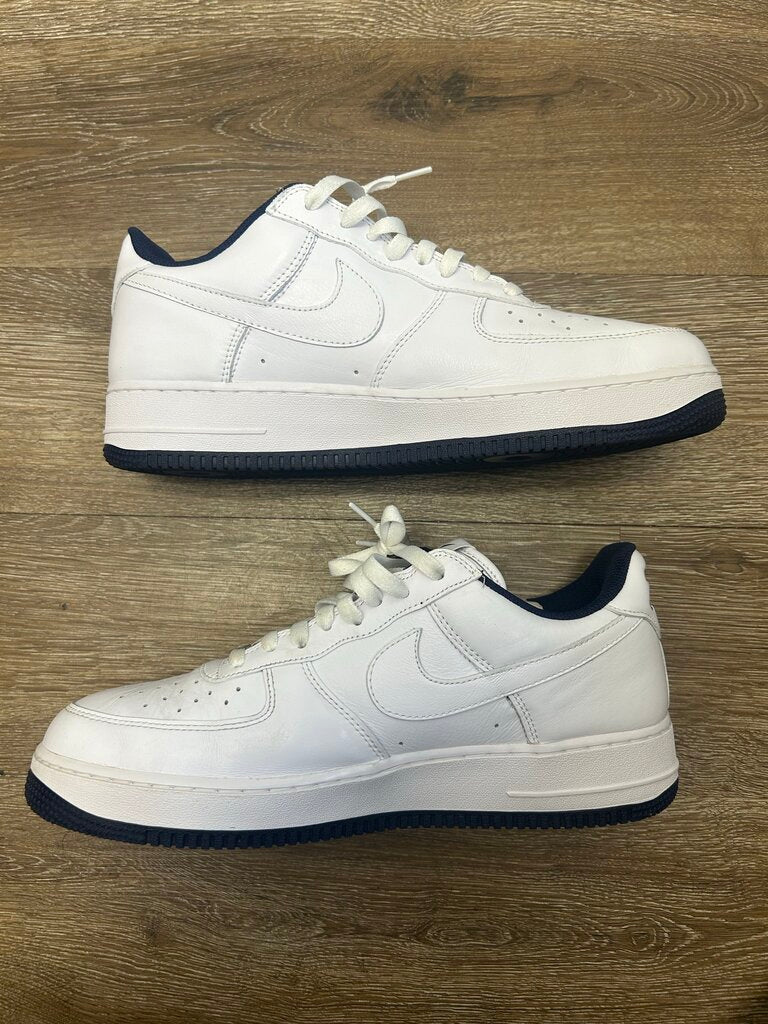 Preowned Nike AF1 Yachty White Navy sz.12.5