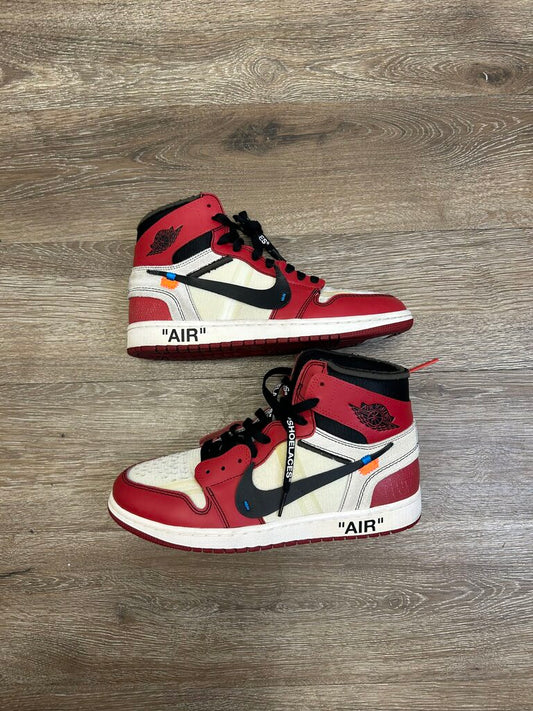 Preowned Jordan 1 Off White Chicago Size 9.5(No Box)