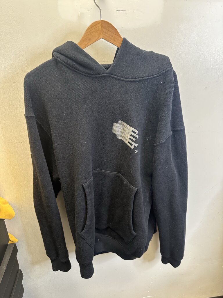 Preowned EE Eric Emanuel Black Hoodie sz.XL