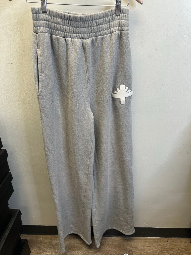 Preowned Vertabrae Grey Logo Sweatpants Sz.XXL