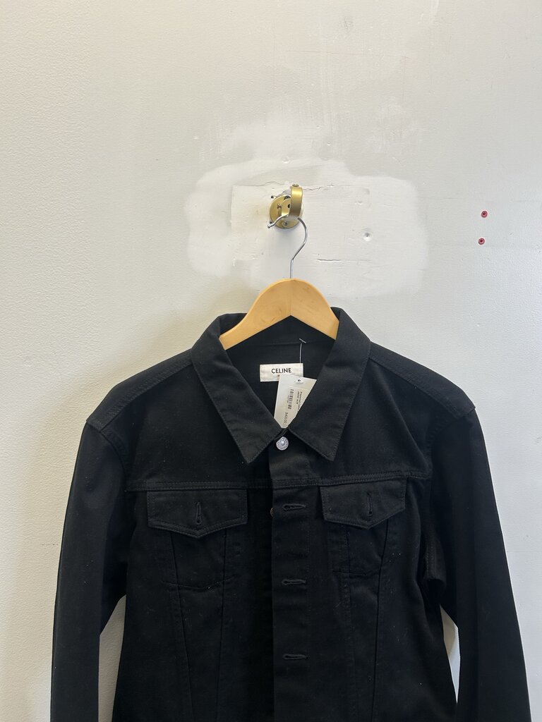 Preowned Celine Black Denim Jacket sz.M