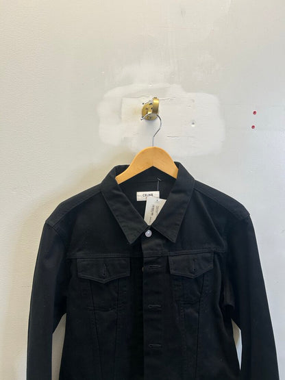 Preowned Celine Black Denim Jacket sz.M