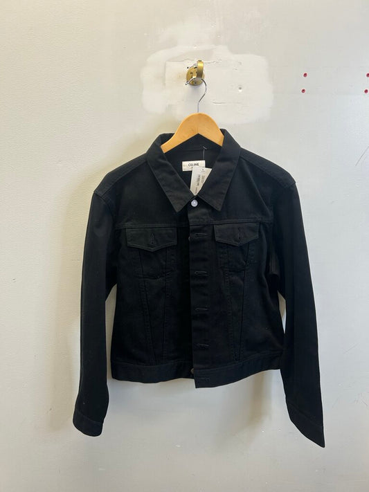 Preowned Celine Black Denim Jacket sz.M