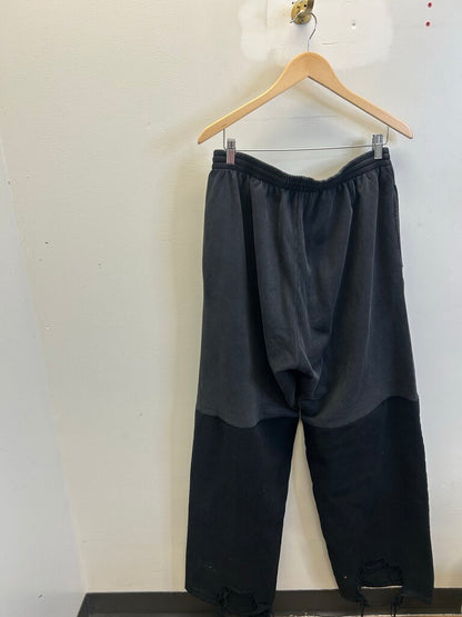 Preowned Balenciaga Black Denim Sweats sz.XS(L-XL)