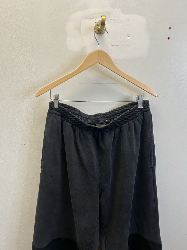 Preowned Balenciaga Black Denim Sweats sz.XS(L-XL)