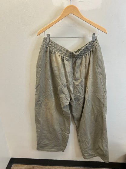 New GV Gallery Blank Fade Wash Green Sweats sz.M
