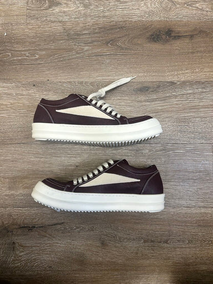 New Rick Owens Vans DRKSHDW Burgundy size 41
