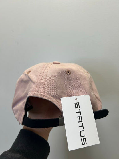 Preowned ERD Athletics Paris France Pink Distressed Cap Dad Hat