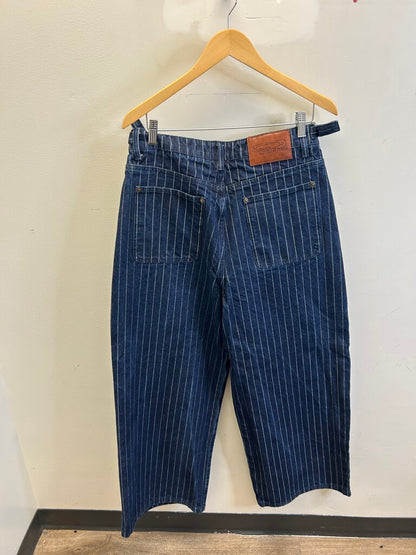 Preowned Hidden Season Striped Raw Denim Size Medium
