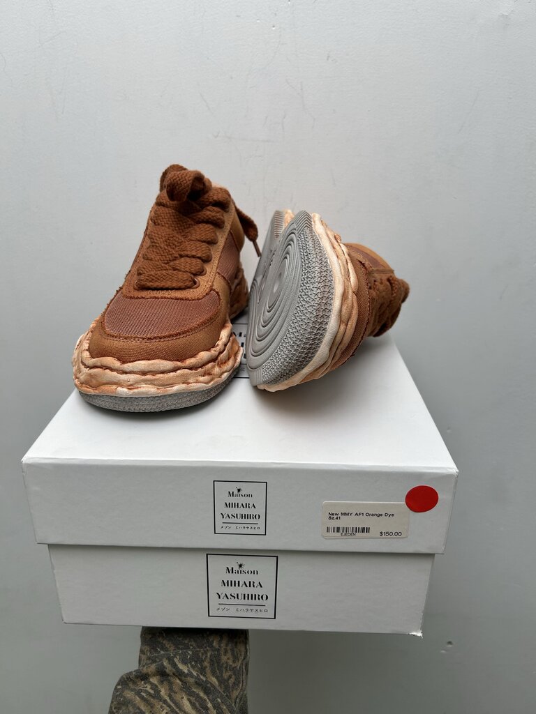 New MMY AF1 Orange Dye Sz.41