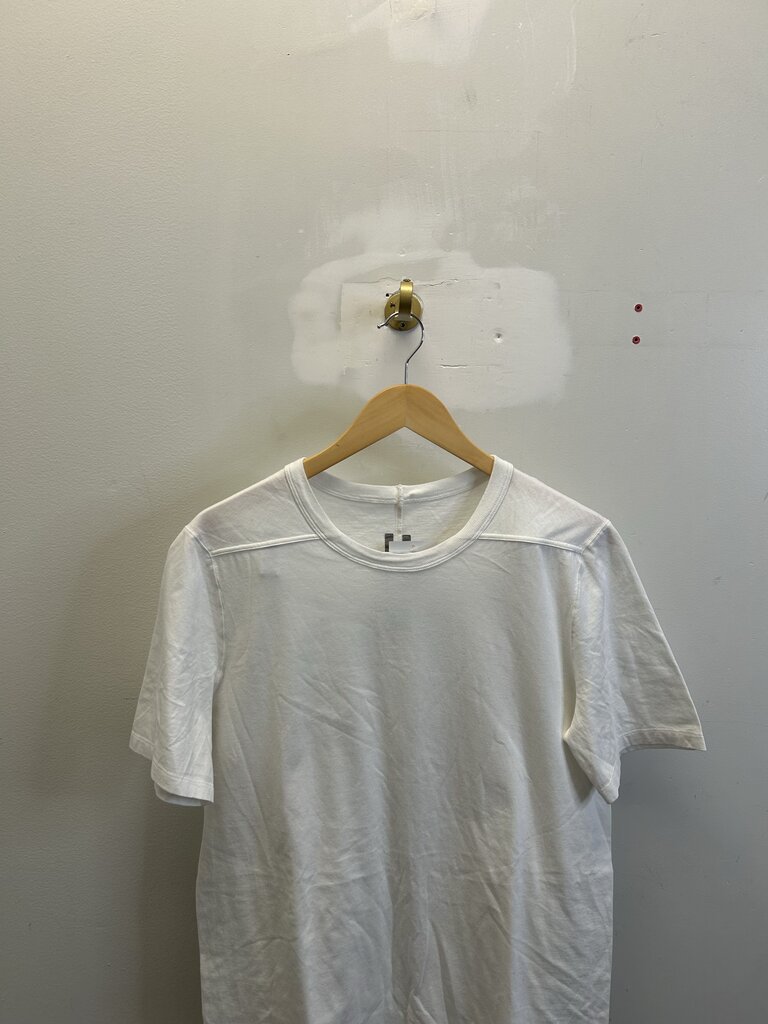 Preowned Rick Owens White Milk Tee sz.S