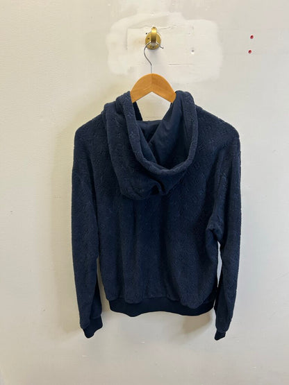 New Louis Vuitton Blue Monogram Felt Zip Size Small