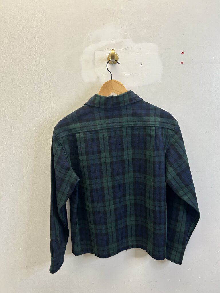 Preowned CPFM Zip Navy Green Flannel size 1