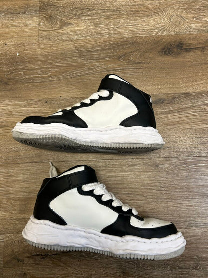 Preowed MMY Af1 Mid White Black Sz.41